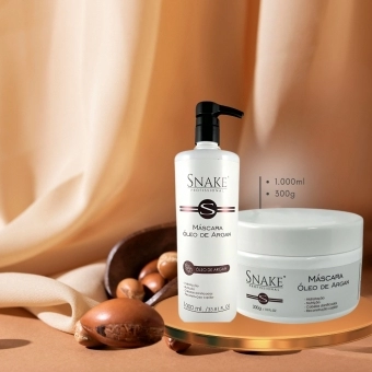 MÁSCARA SNAKE ÓLEO DE ARGAN 300 G