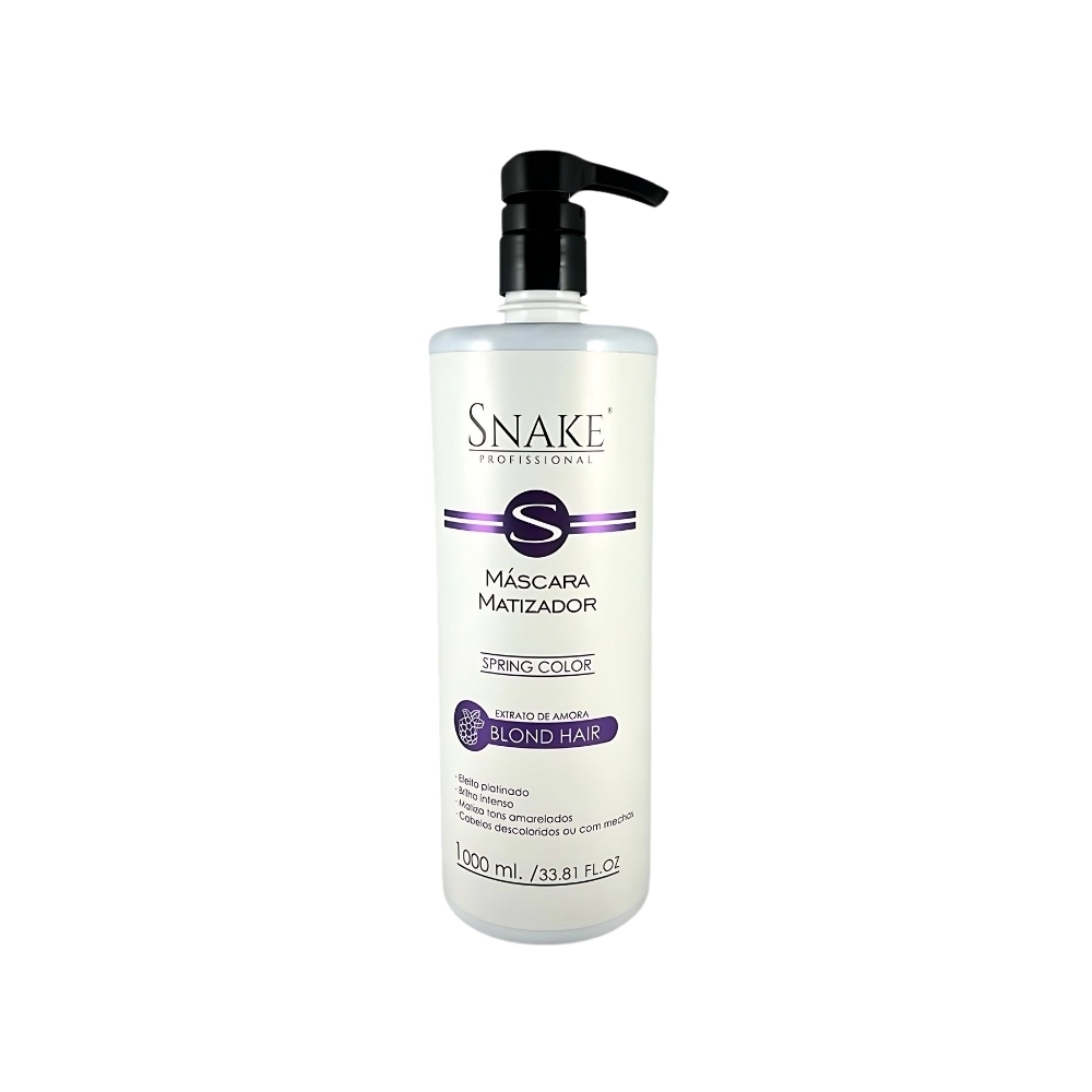 MÁSCARA SNAKE MATIZADORA BLOND HAIR 1000ML