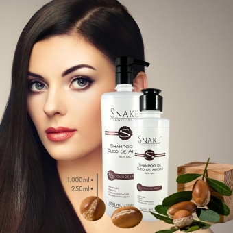 SHAMPOO SNAKE ÓLEO ARGAN 250ML