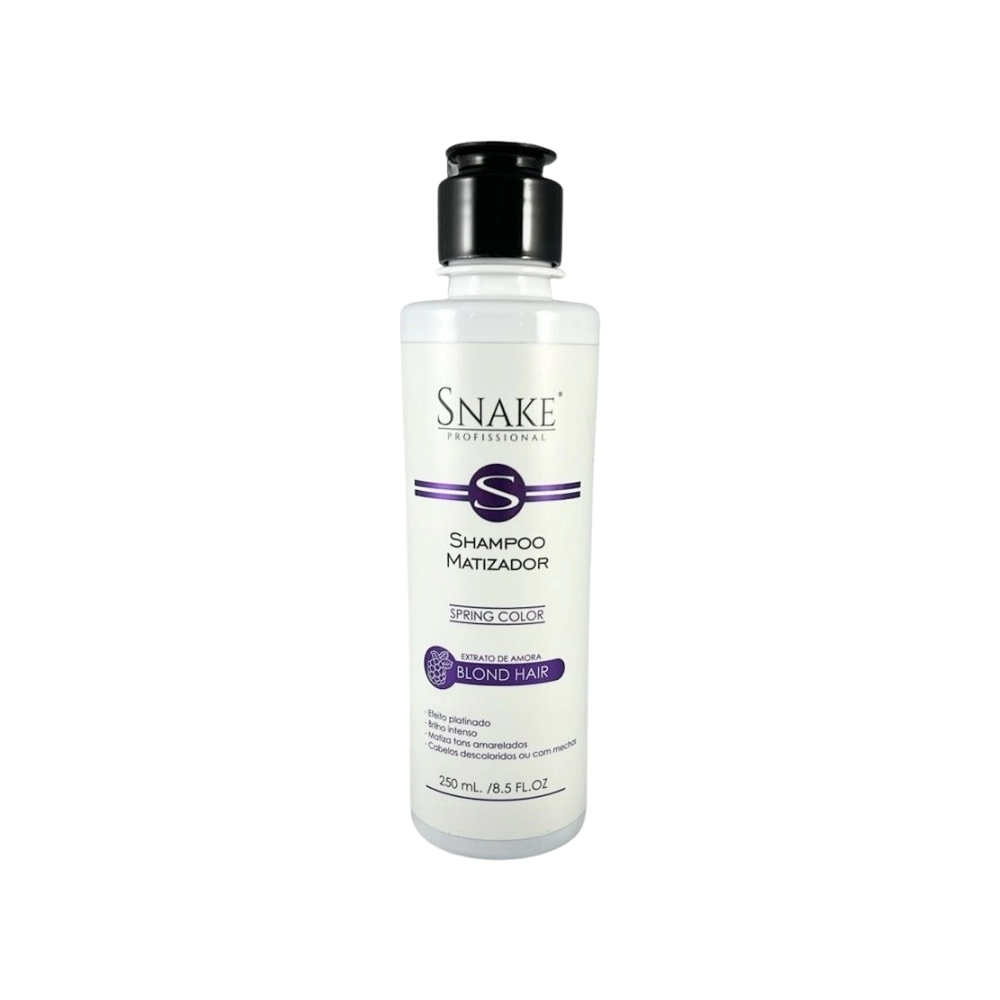 SHAMPOO SNAKE MATIZADOR BLOND HAIR 250 ML